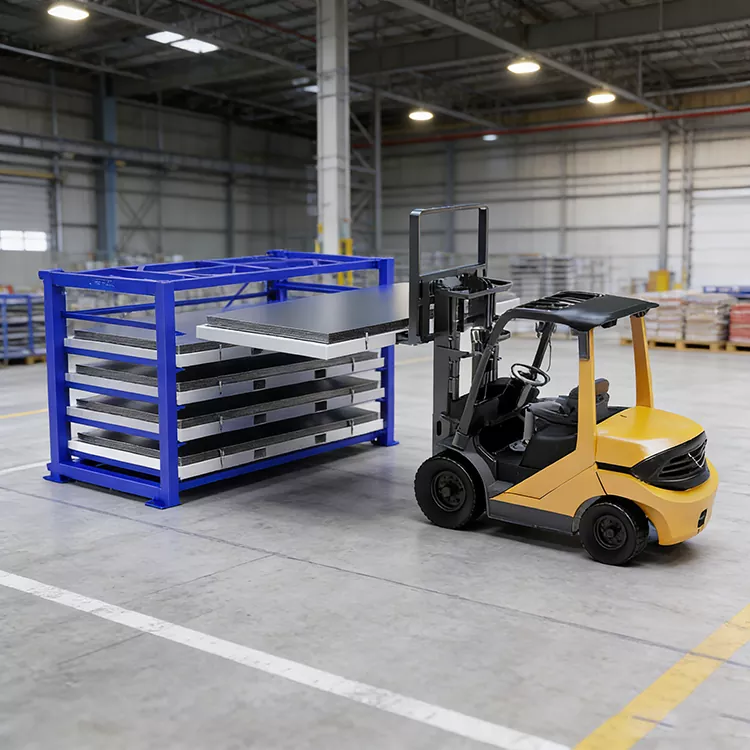 1530 Heavy Duty Pull Out Forklift Rack