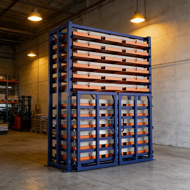 Customized Heavy Duty Pull Out Forklift Rack