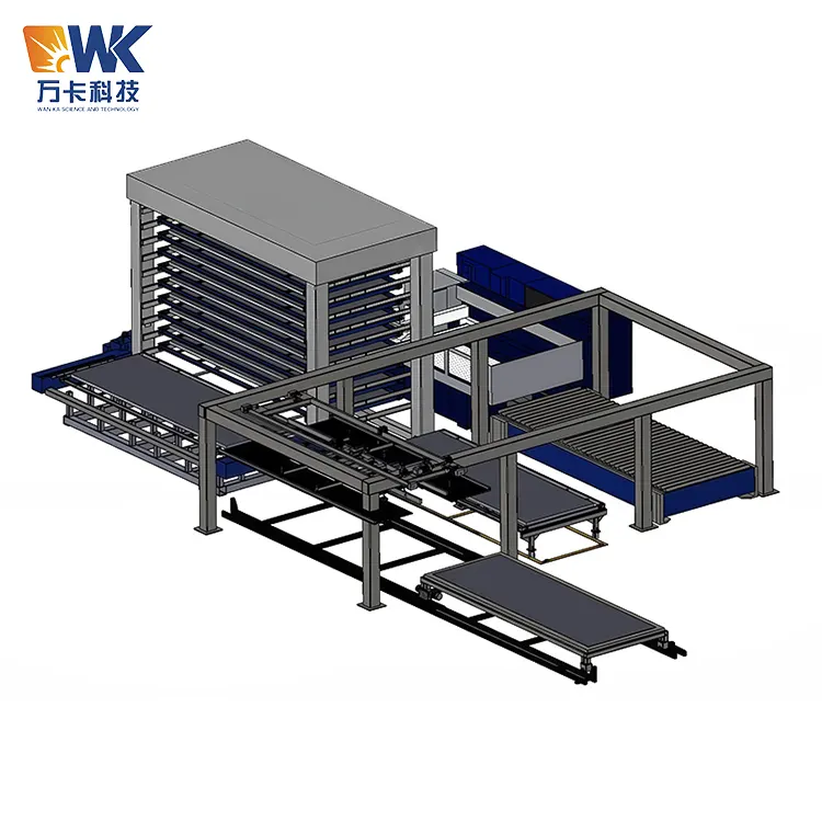 Sheet Metal Storage And Handling Robot